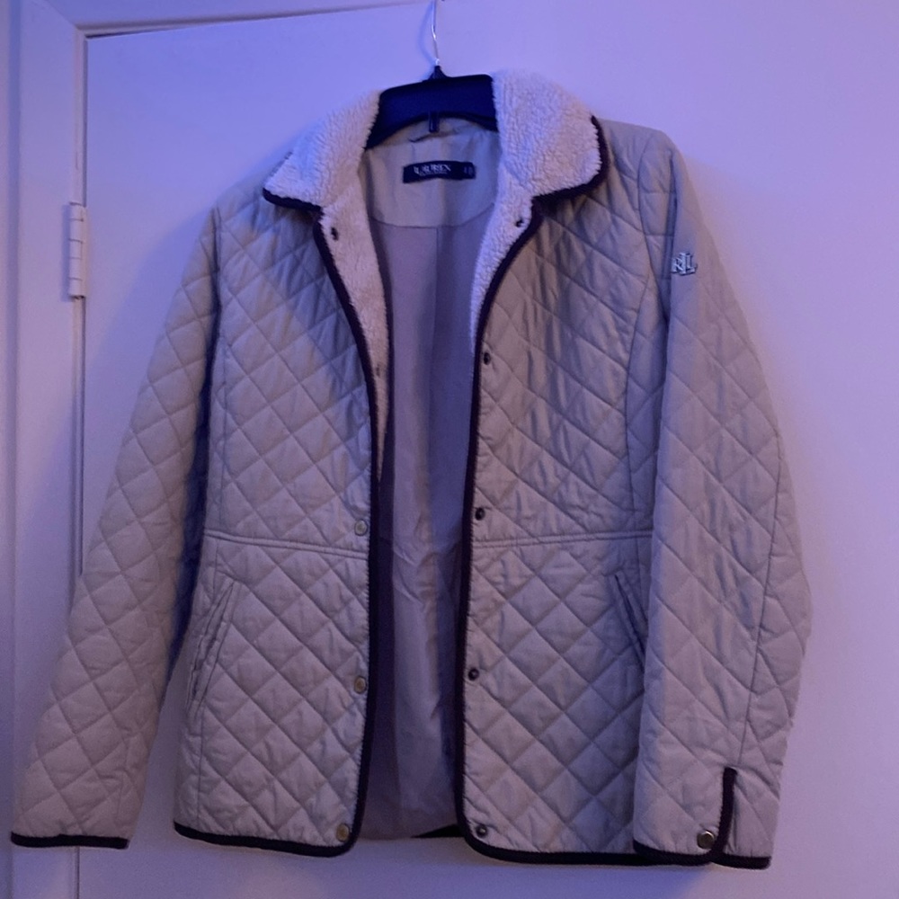 Ralph Lauren Lauren Puffy Fur Jackett